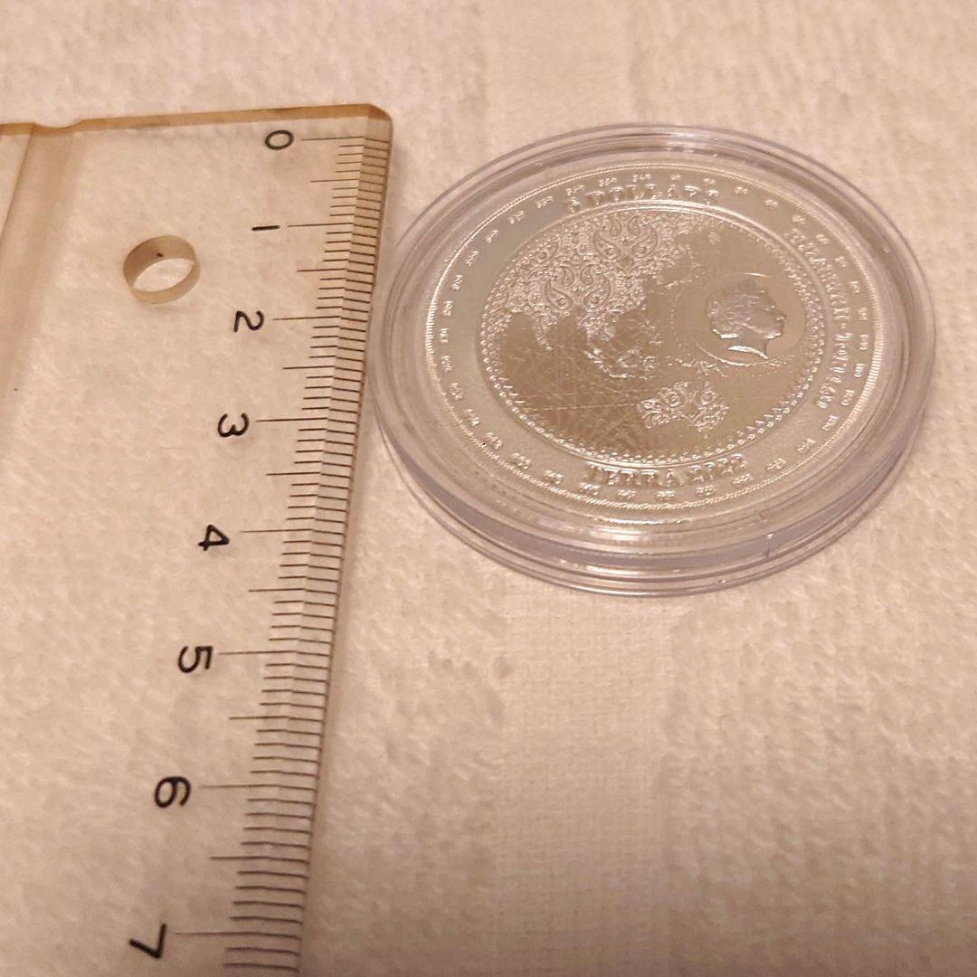 2022年 トケラウ　「地球　テラ」１オンス銀貨　　豪華おまけ付き