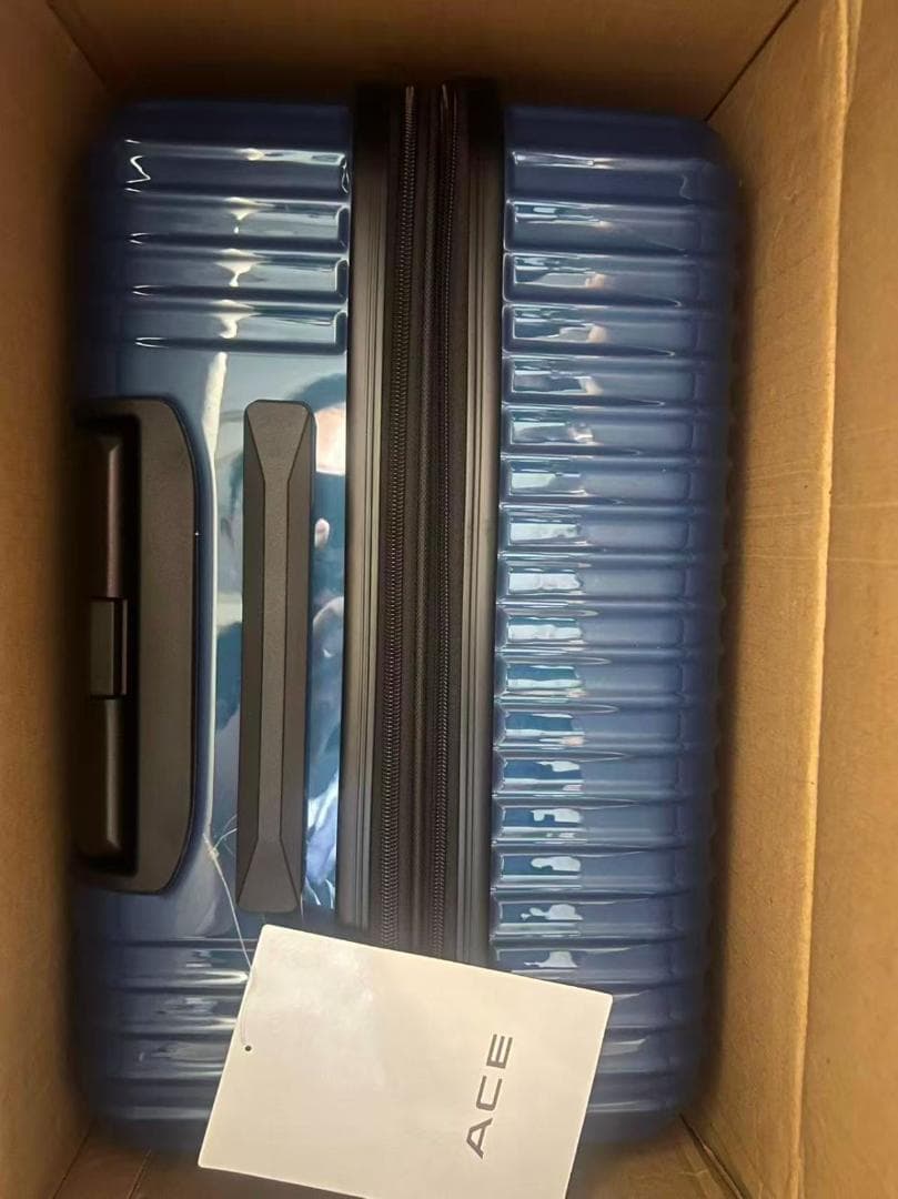 [エース] スーツケース クレスタ 0631815 ブルー 未使用品