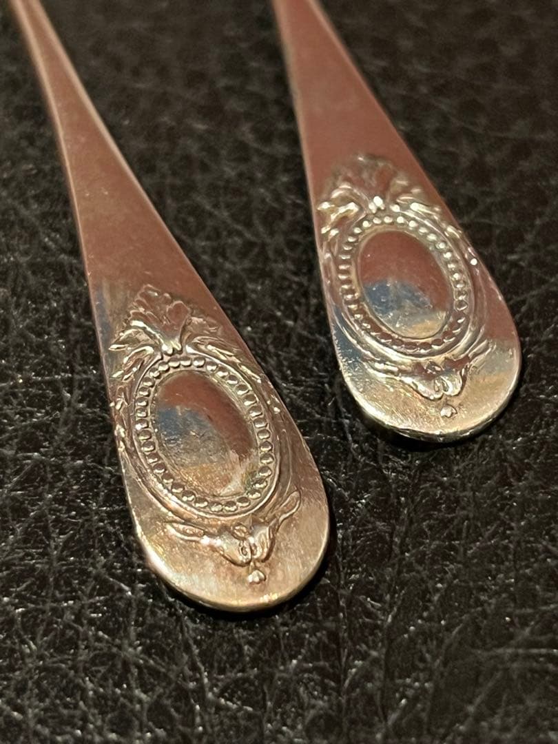 クリストフル　純銀製　スターリングシルバー　950製 調味料用　スプーン　セット