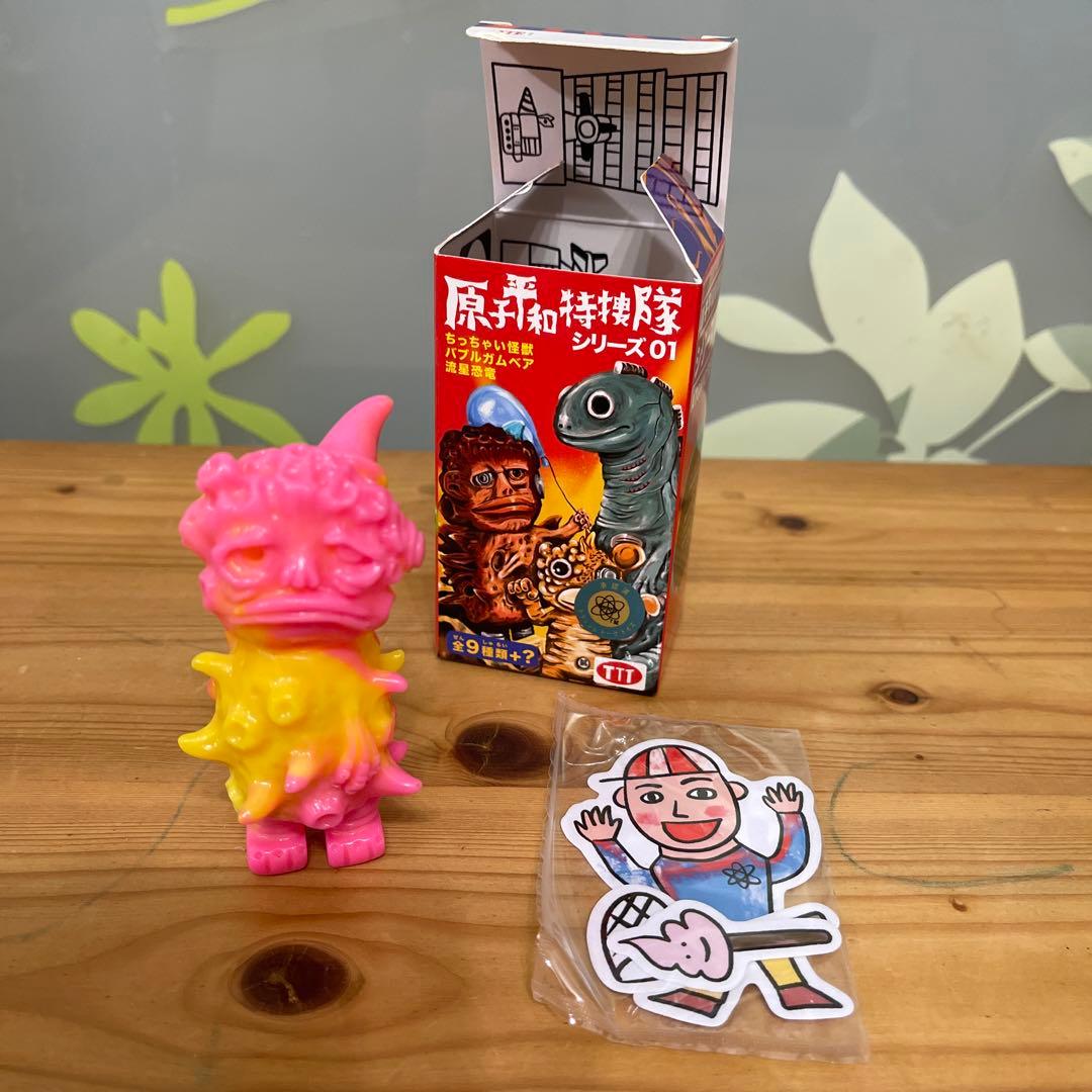 TRASH TALK TOYS 原子平和特撮隊 シリーズ01 インディーズソフビ