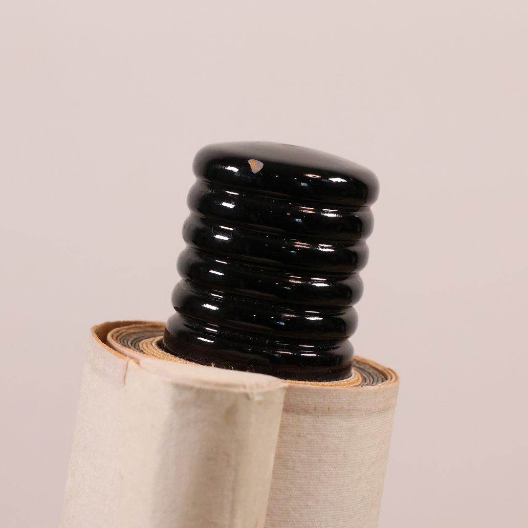 【真作】書道家 中田大雪 四文字 書 花意竹情 紙本 掛軸 富山県 MA958