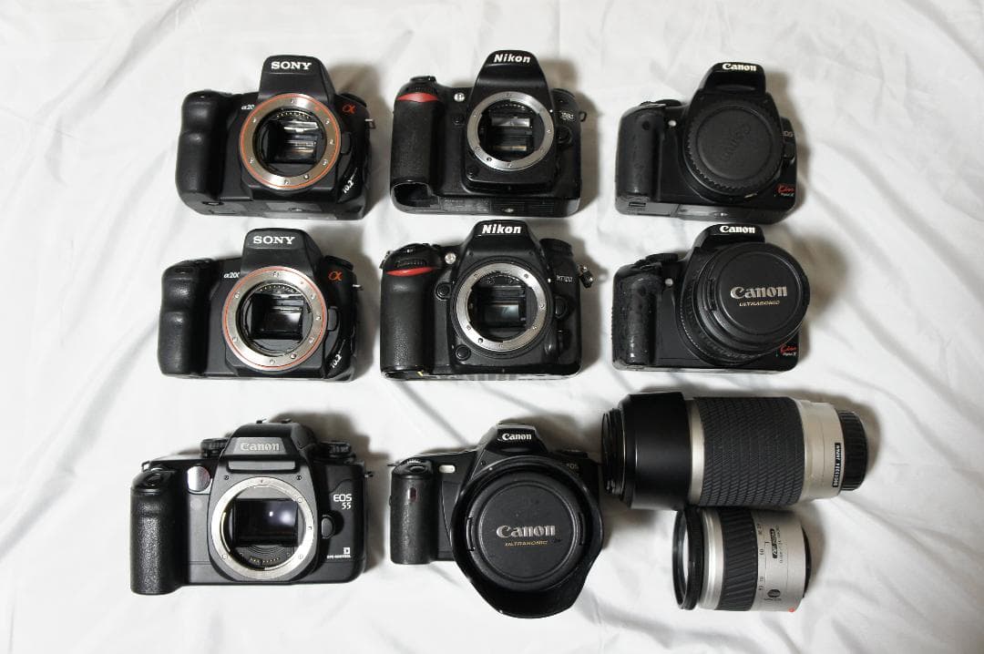 【ジャンク】一眼レフカメラ８台セット