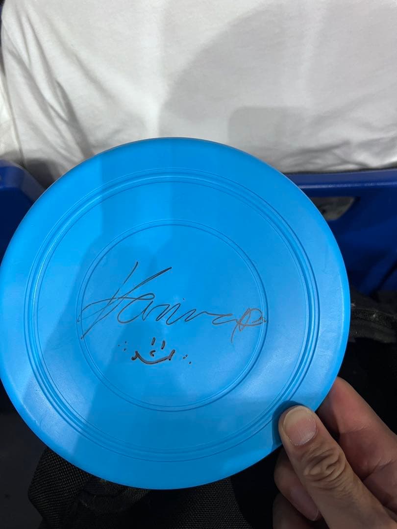 aespa カリナ　サイン入りフリスビー