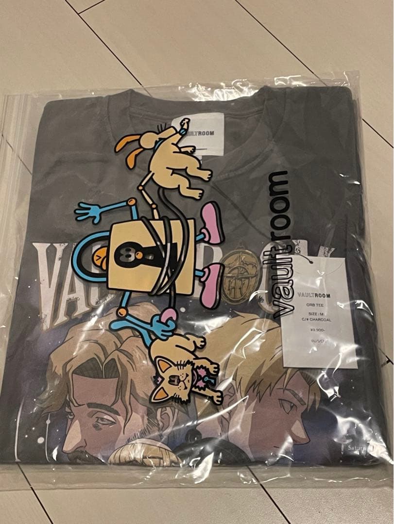 vaultroom チ。-地球の運動について- ORB TEE CHARCOAL