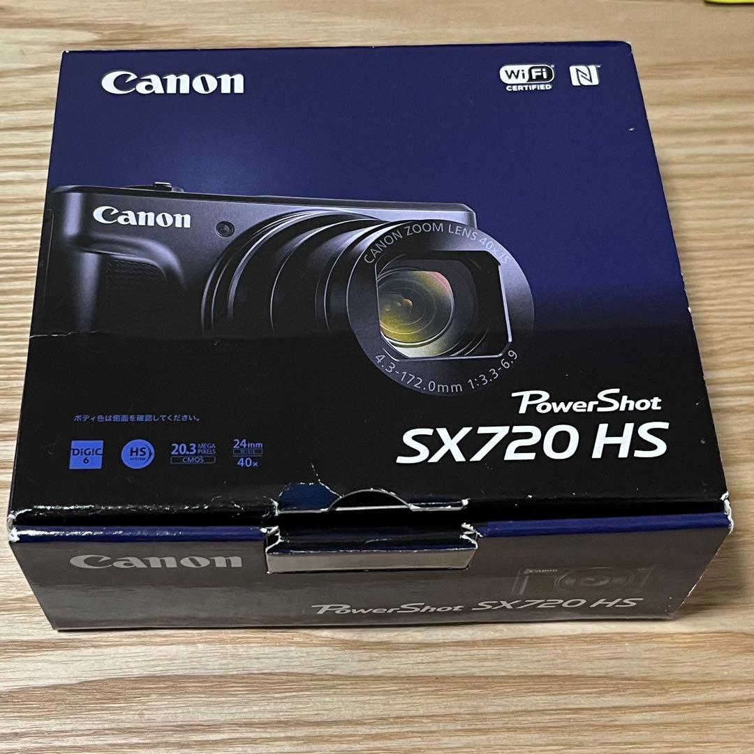 Canon キャノン PowerShot SX720 HS ブラック