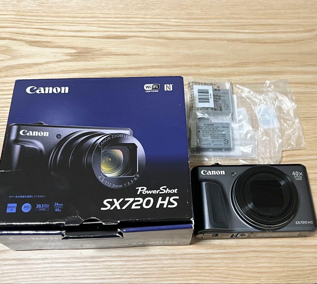 Canon キャノン PowerShot SX720 HS ブラック