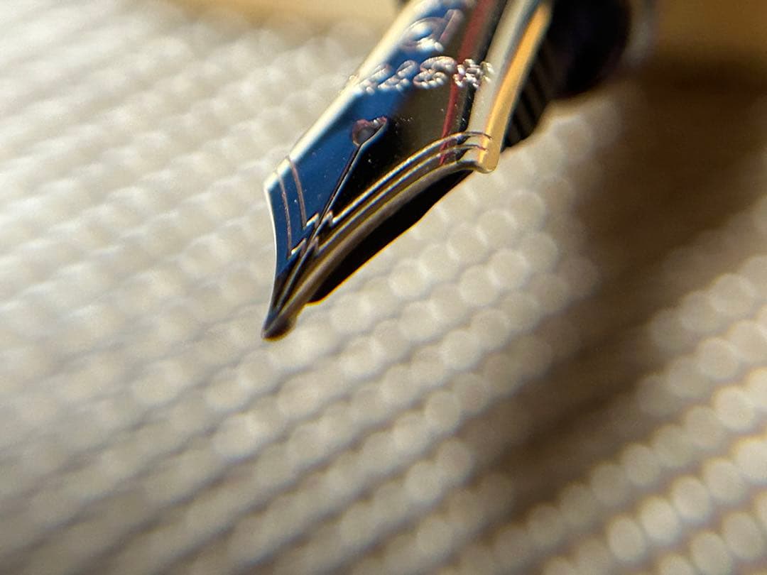 <小太刀仕様> プラチナ　センチュリー　中国限定　茶　長原幸夫氏制作　万年筆