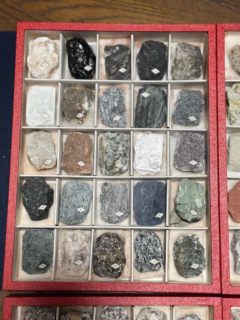 岩石標本　‐ ROCK COLLECTION ‐ 日本地科学社　岩石　（ニチカ）