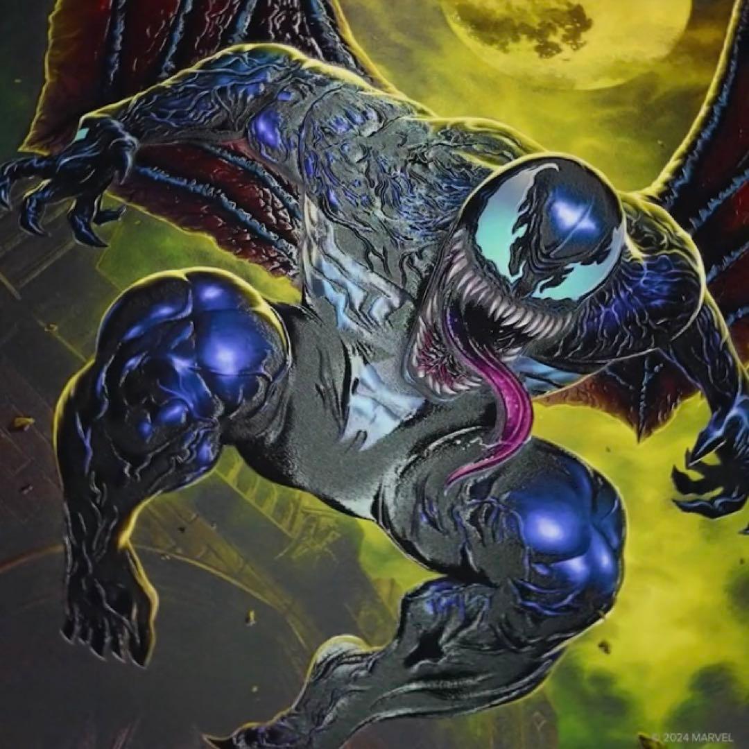 ヴェノム　ポスター　Displate 限定　メタルポスター　蓄光　MARVEL