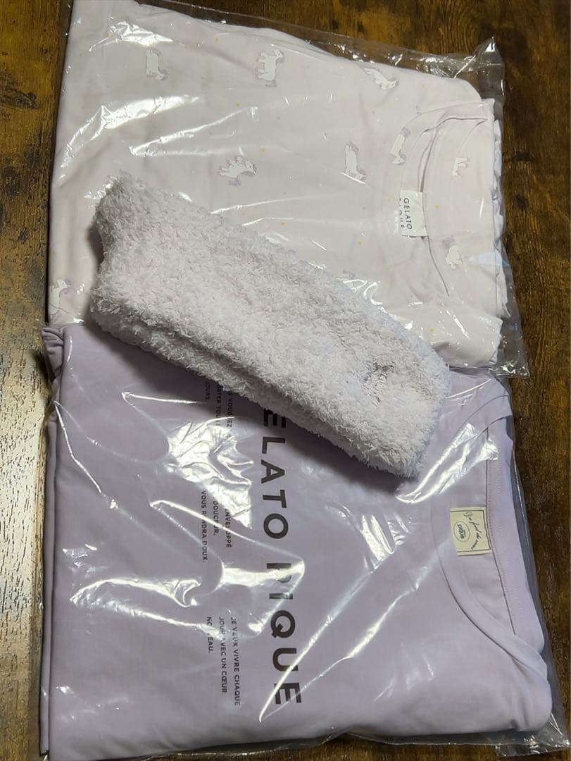 2026年 福袋 A B ジェラートピケ ルームウェア GELATO PIQUE