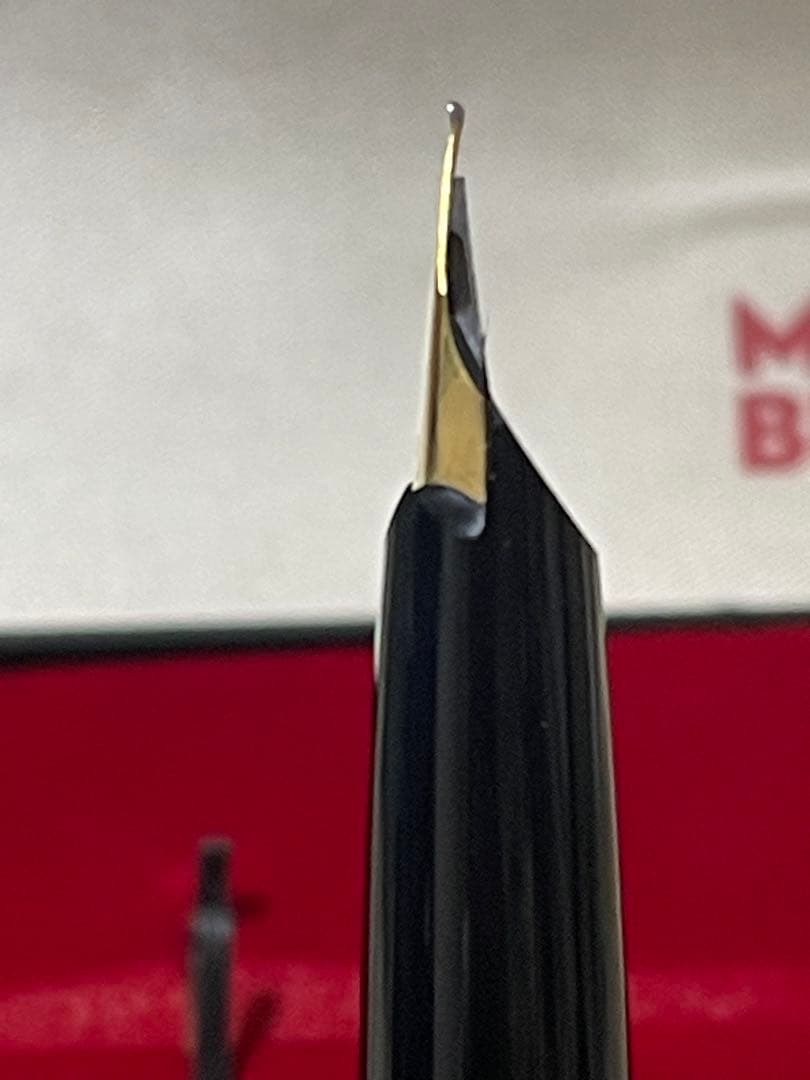 【未使用】1970年代 モンブラン montblanc 124 金張りキャップ