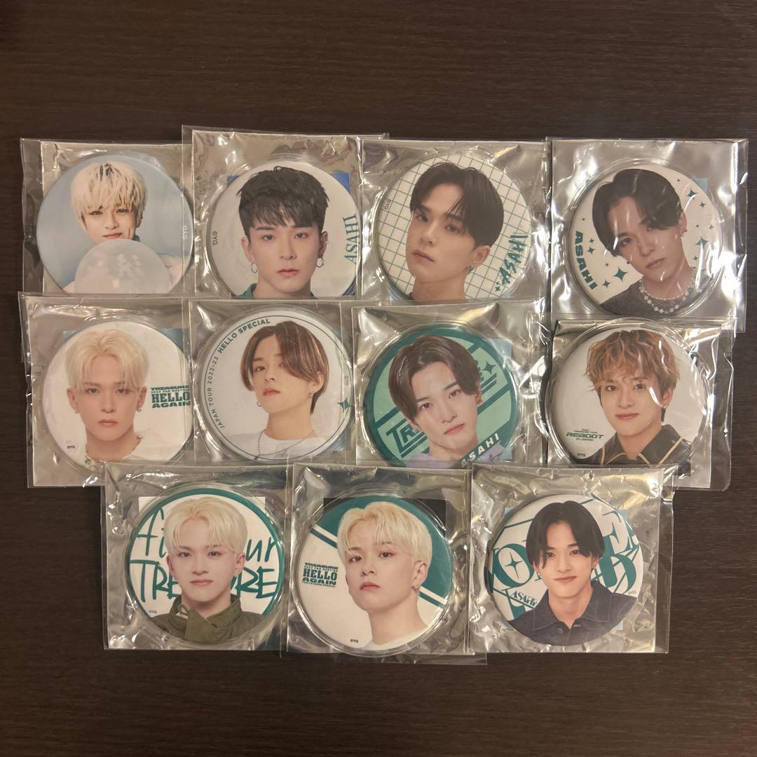 TREASURE アサヒ 缶バッジ 缶バッチ まとめ売り