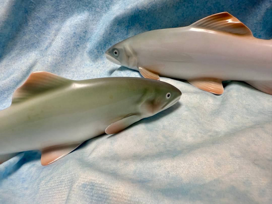 【henzin10さま専用】オールドノリタケ 鮎2匹 ノリタケ Noritake