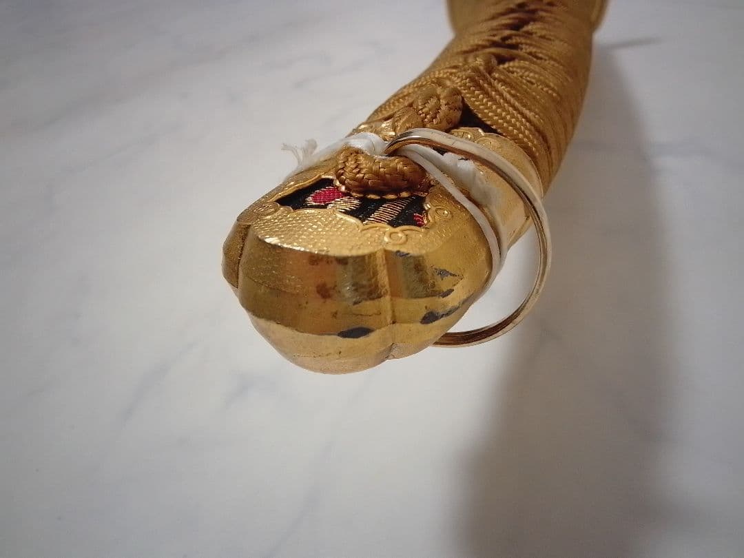 太刀 金属製模造刀 日本刀 金色 観賞 コスプレ 武具