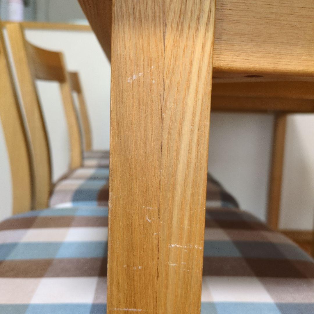 無印良品　木製ダイニングテーブル ナチュラルウッド