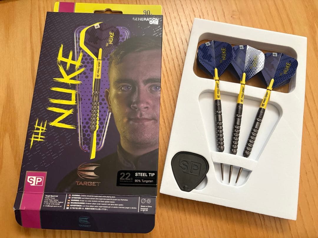 【ダーツ レア】ルーク リトラー モデル スイスポイント 22g ターゲット