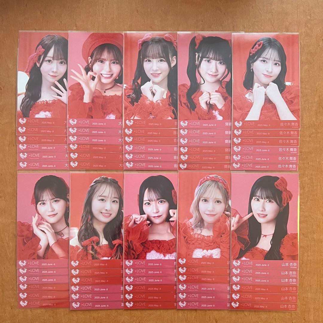 イコラブ　生写真　とくべチュ歌唱衣装　フルコンプ　佐々木舞香　野口衣織