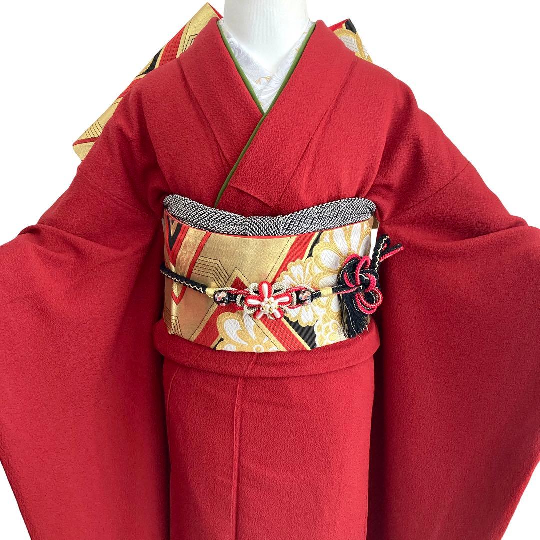 ★えびすけ★振袖6点セット お振袖セット‼️ フルセット　NO44ま1