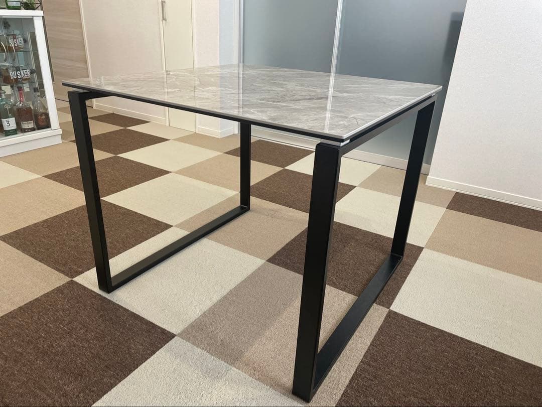 【ニトリ】セラミックダイニングテーブル(セーラル85 )