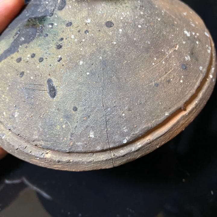 中川伊作　知花南蛮焼　水指