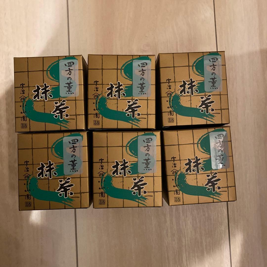 宇治 山政小山園 抹茶 四方の薫 箱入 30g 6箱 小山園 ①