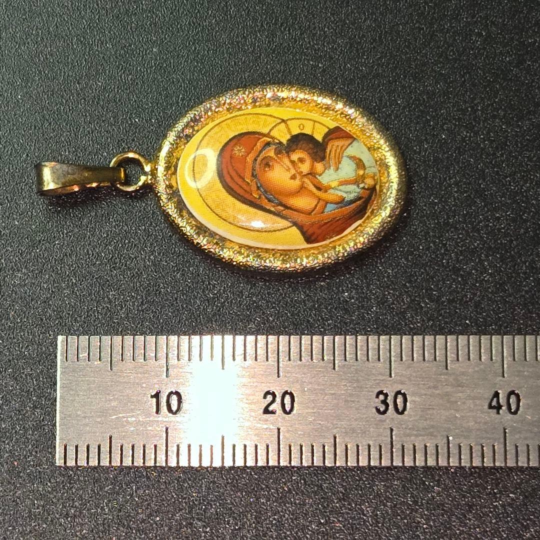 【希少1点物/最強品質】聖母子像＊伊メダイ＊　ペンダントトップ