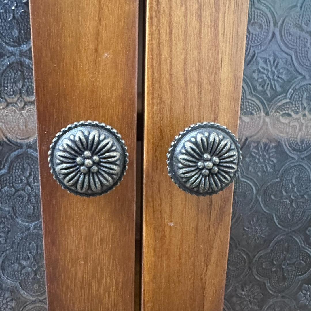 レトロシリーズ　アンティーク調　キャビネット 食器棚