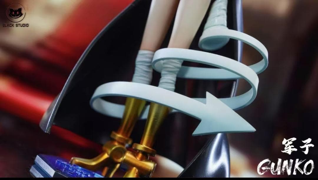 ワンピース Black 軍子 ガレージキット ガレキ スタチュー フィギュア