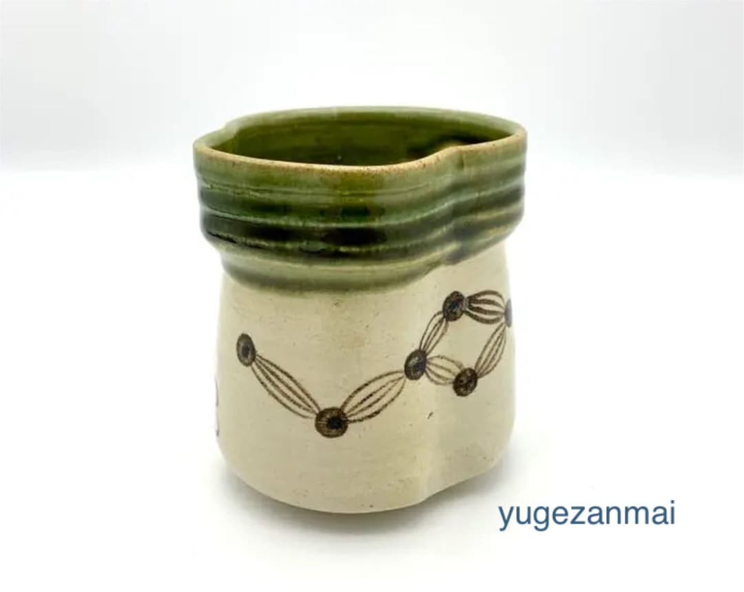 織部　光右衛門作　火入　山十窯　茶道具　加藤光右衛門　共箱