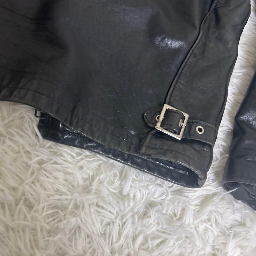 希少・美品✨ショット トラッカー レザージャケット ライダース 152