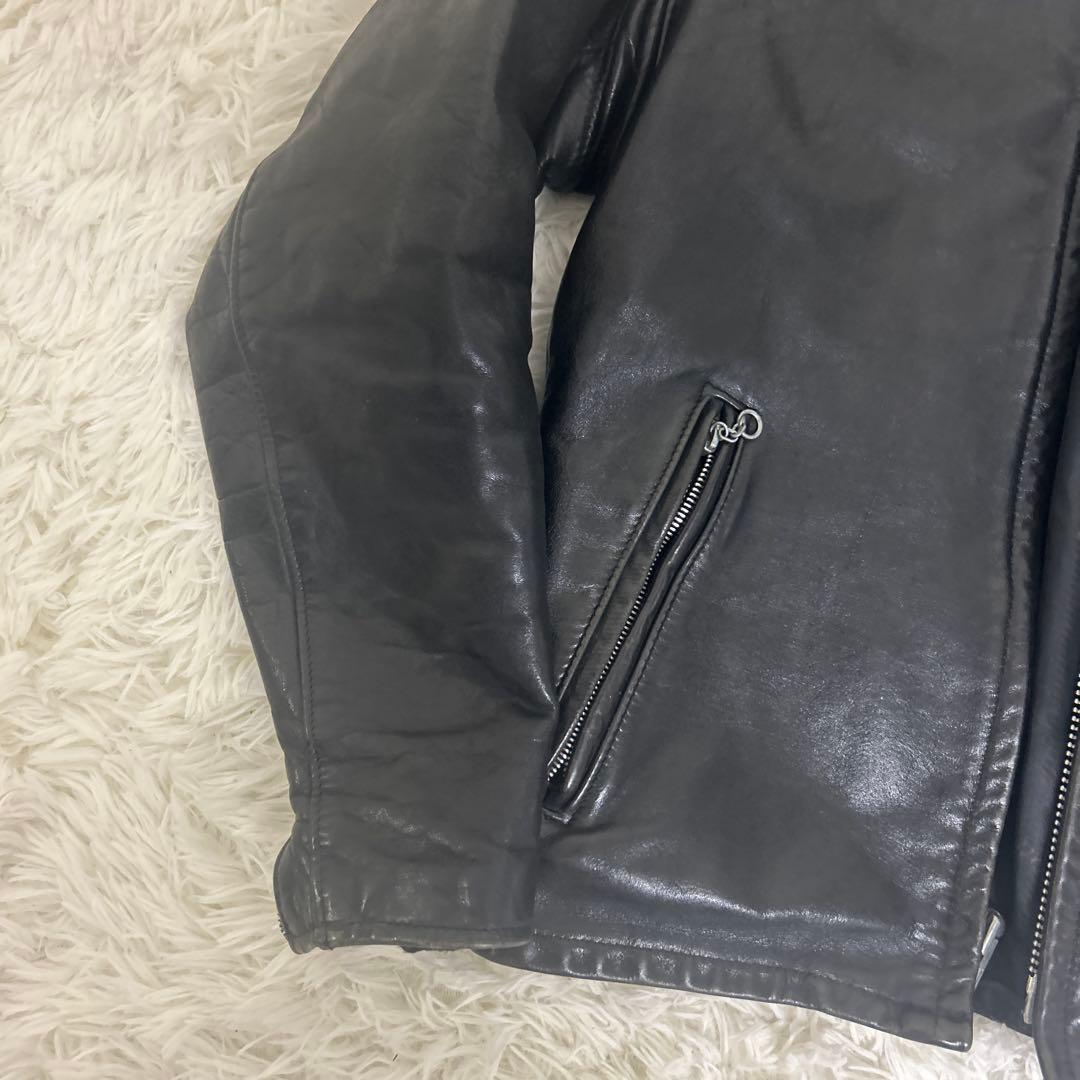 希少・美品✨ショット トラッカー レザージャケット ライダース 152