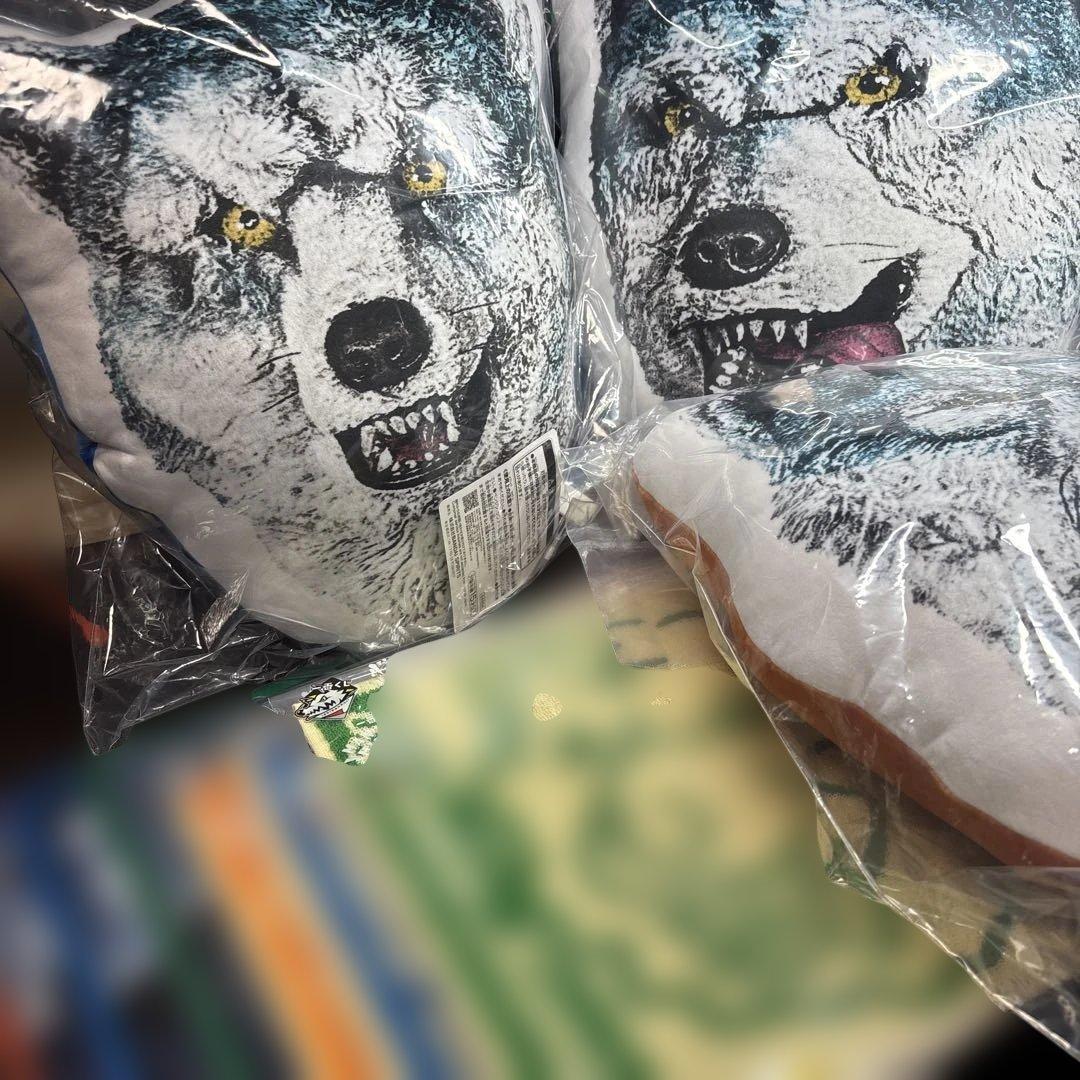 マンウィズ15th1番くじ　クッション3点＋タオル&ファイル3種セット