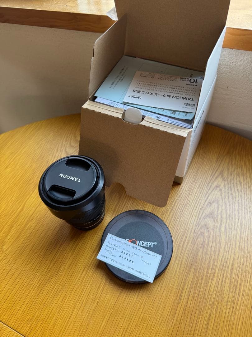 TAMRON 20-40mm F/2.8 Di III VXD SONY おまけ