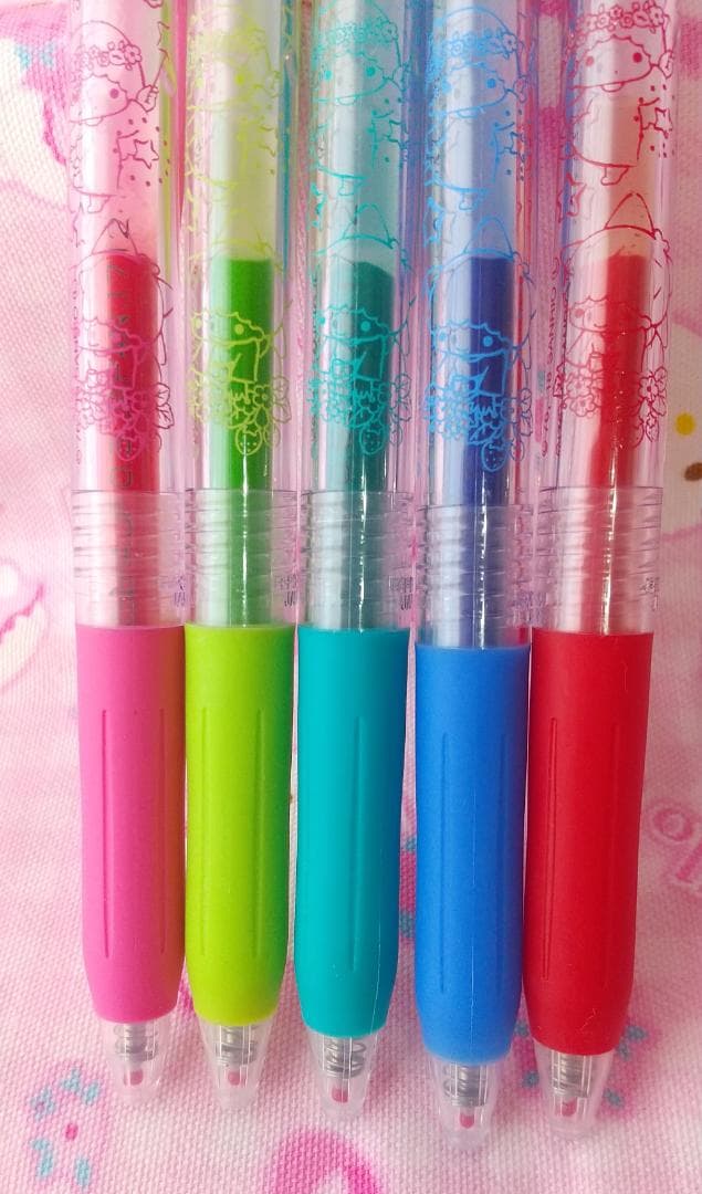 リトルツインスターズ　キキララ　SARASAクリップ 　サラサクリップ　5色