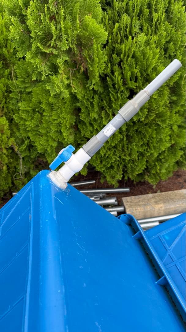 【三重県引き取り限定】ブルコンテナジャンボ400L×3つセット穴開き