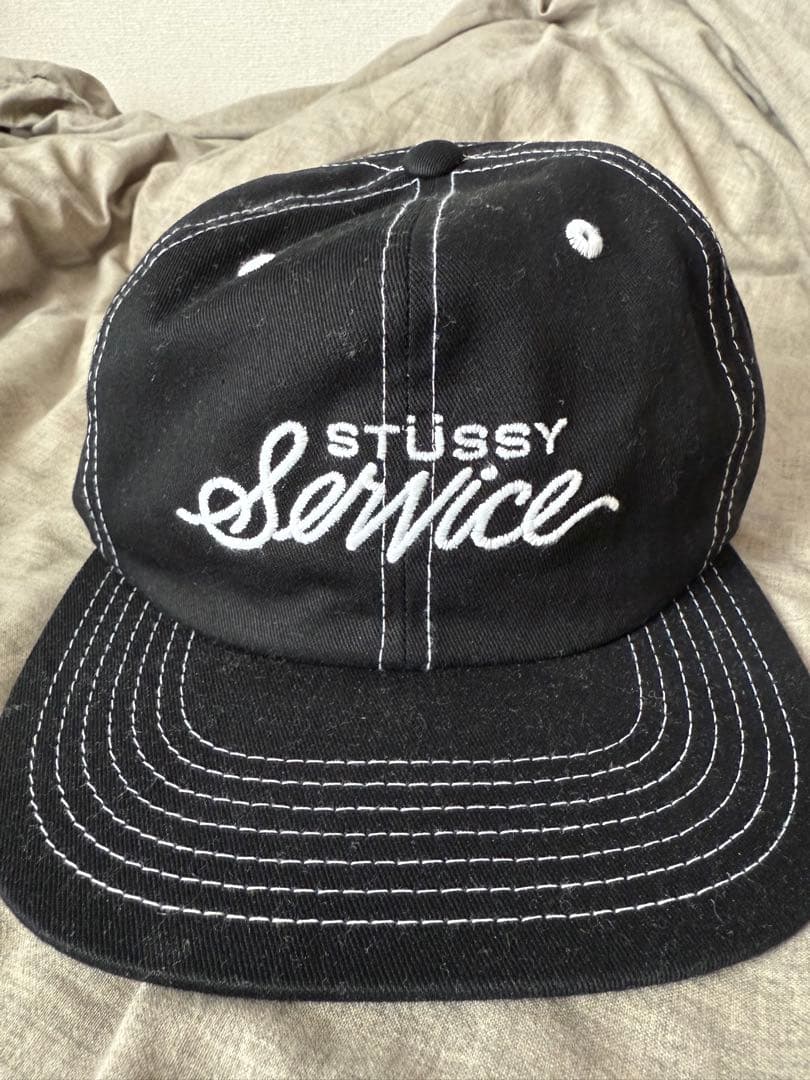 STÜSSY ブラックキャップ