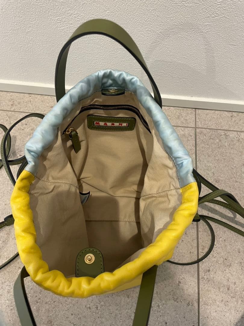 MARNI GUSSET ミニトートバッグ、ミニリュックの2way