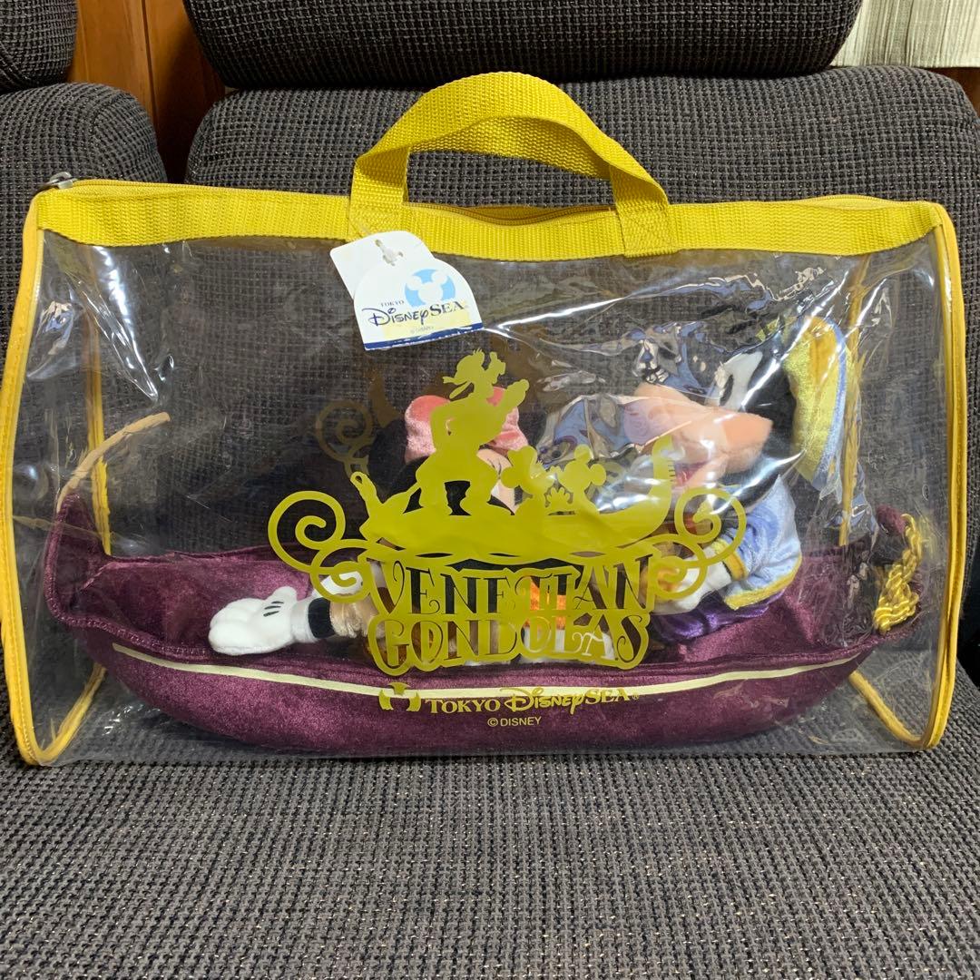 希少 レア タグ付き ヴェネチアンゴンドラ ぬいぐるみ 東京ディズニーシー