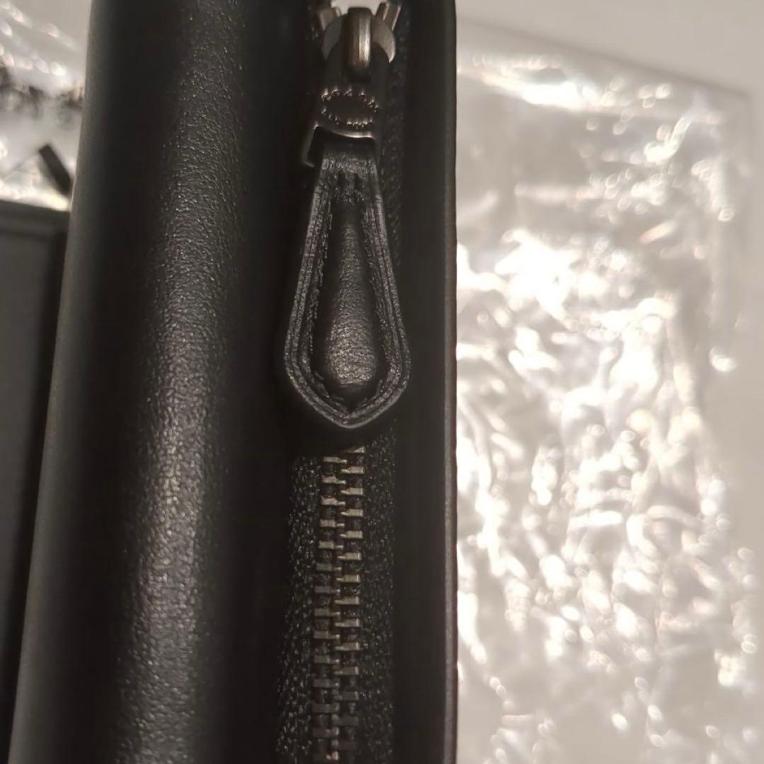【未使用】COACH ブラック 三つ折り財布