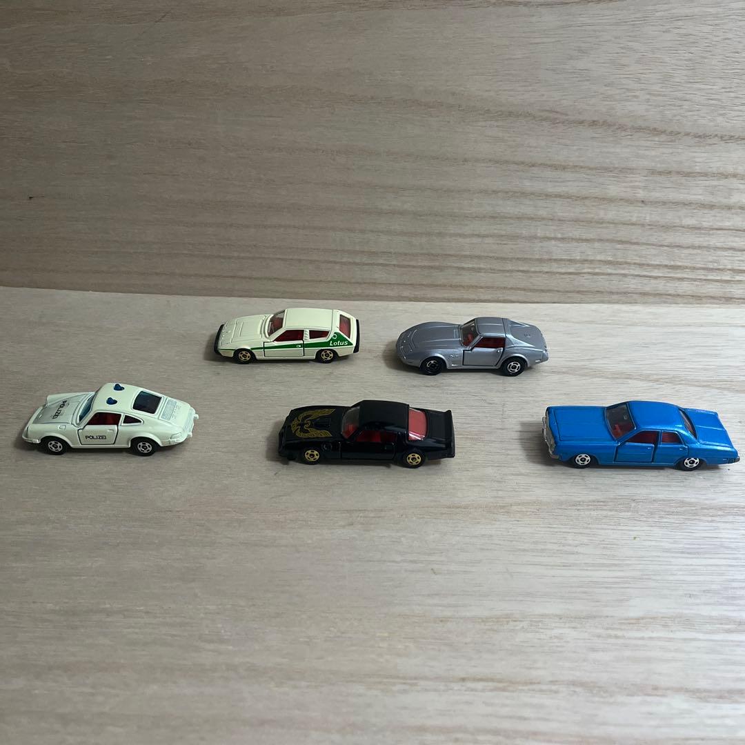 トミカ日本製 コルベット トランザム ロータス 外国車シリーズ　5台セット