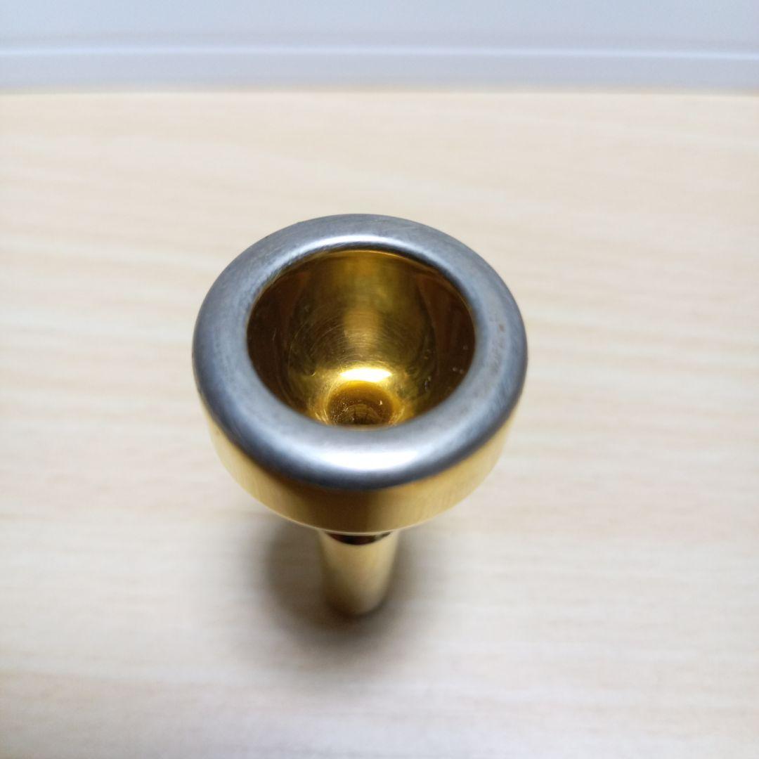 デニスウィック ショートコルネットマウスピース 2B 金メッキ