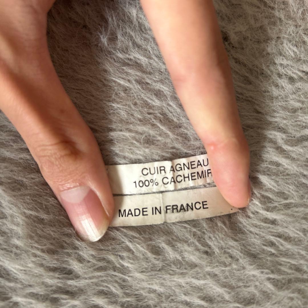 DiorHomme 子羊革グローブ内装カシミヤused品