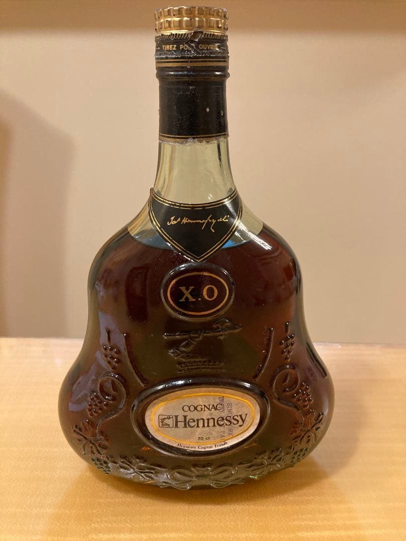 タッキー　Hennessy XO コニャック 金キャップ　グリーン　訳有