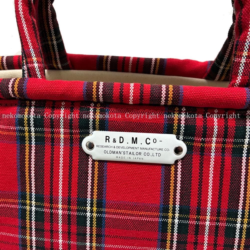 専用★オールドマンズテーラー タータンチェック マルシェ バッグ ハンドバッグ