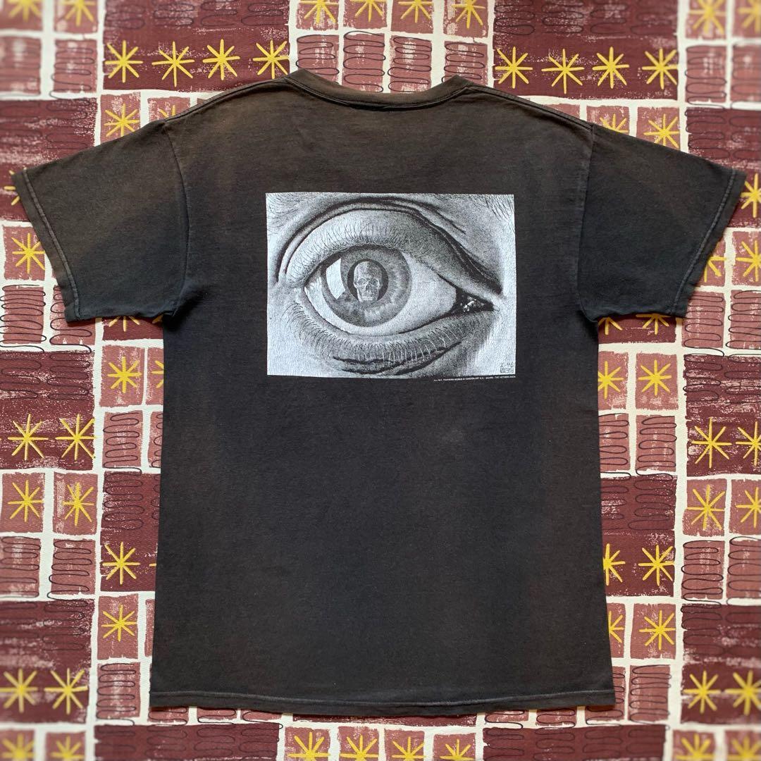 90's〜 M.C. Escher \"EYE\" T SHIRT VINTAGE