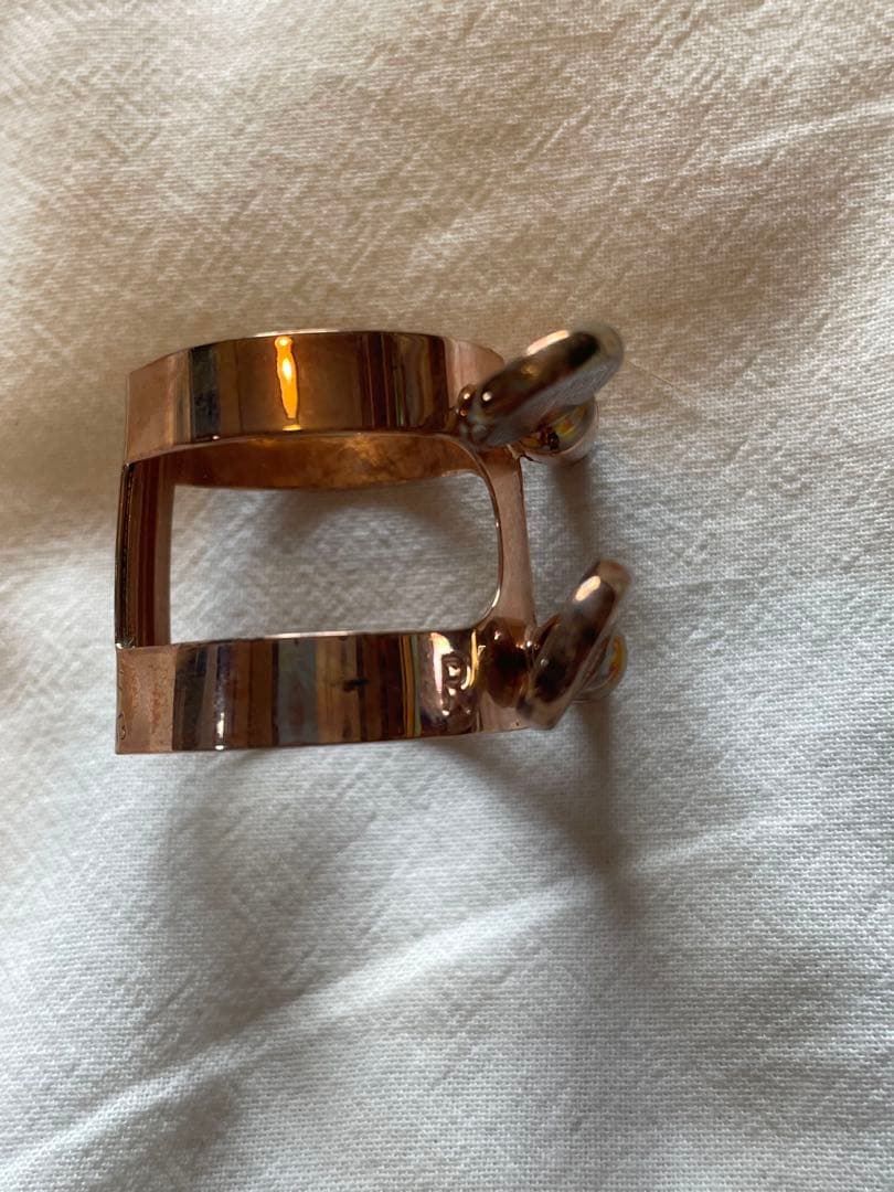 【える】BUZZ E♭クラリネットリガチャー ピンクゴールド PGP