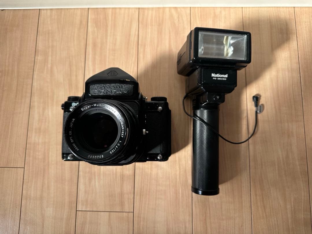 作例有 PENTAX 6×7後期 & SMC TAKUMAR 6x7 105mm