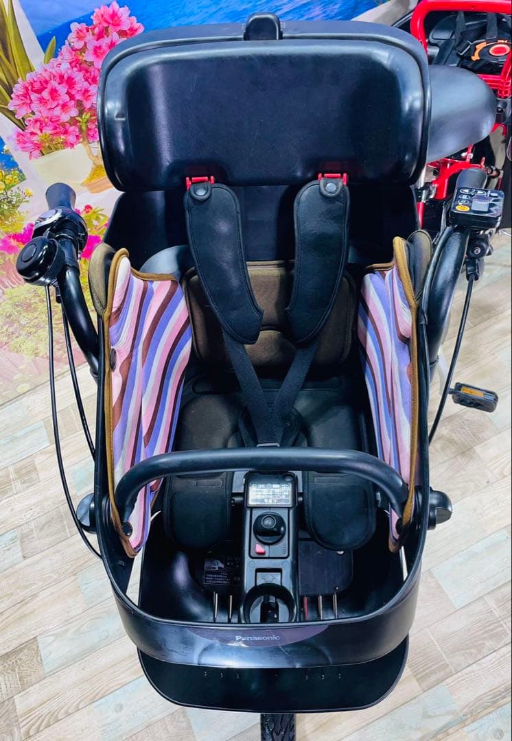 超特価！2018年ギュット⭐️12AHパナソニック子供乗せ電動自転車Y1593