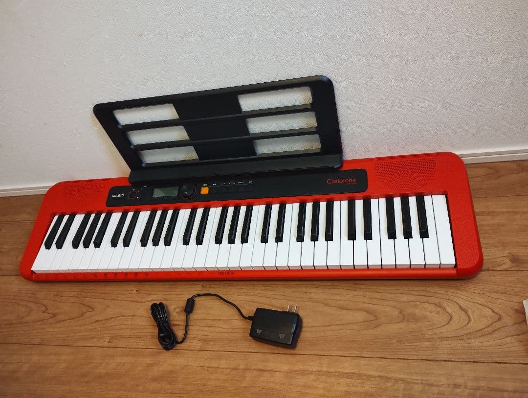 CASIO CT-S200 レッド 61鍵 電子キーボード
