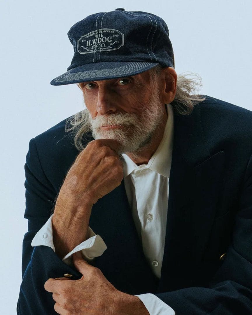 THE H.W.DOG&CO. hwdog トラッカー キャップ ブルー デニム